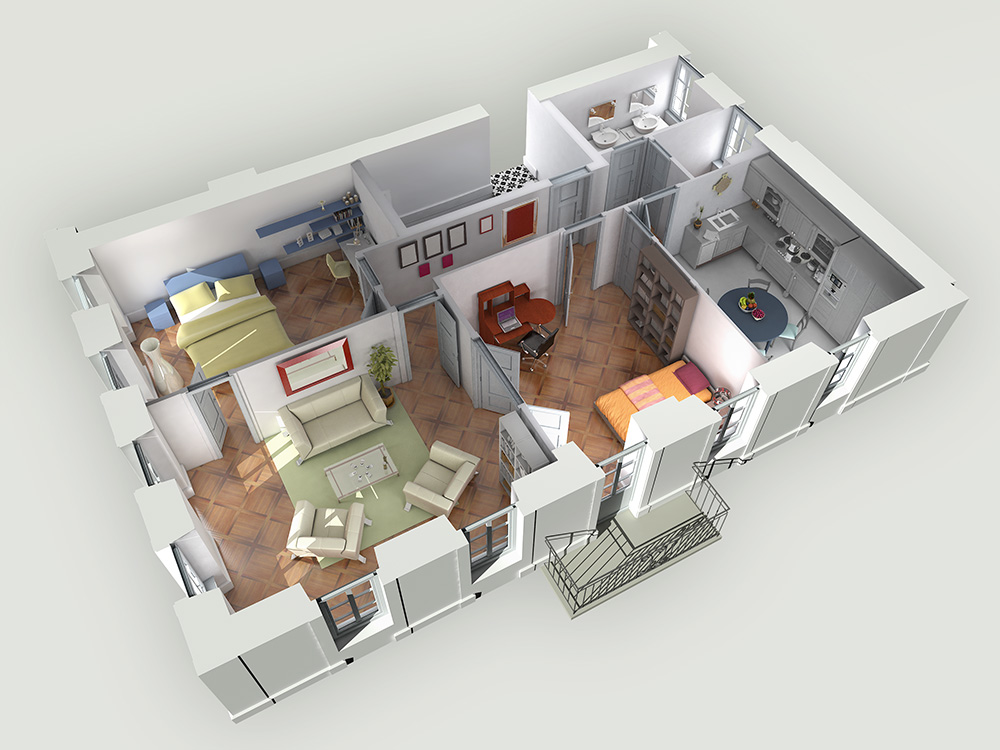 Projet de rénovation et promotion immobilière d'un appartement
