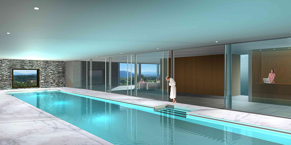 Projet de rénovation et aménagement d'une piscine